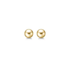6 mm Aagaard kugle øreringe i 9 karat guld