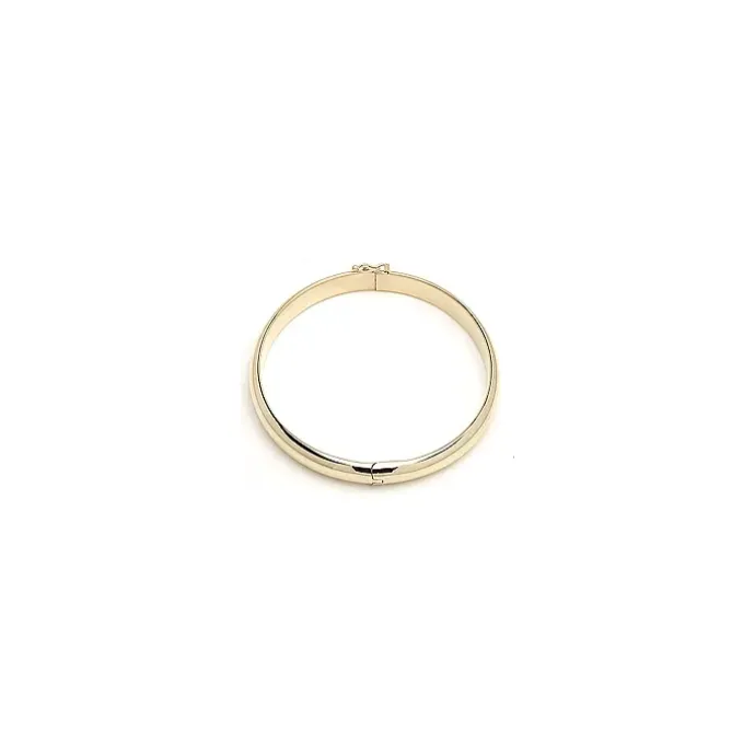 6 mm BNH armring i 14 karat guld