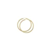50 mm BNH creoler i 14 karat guld