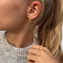 3 mm halskæde med ferskvandsperle