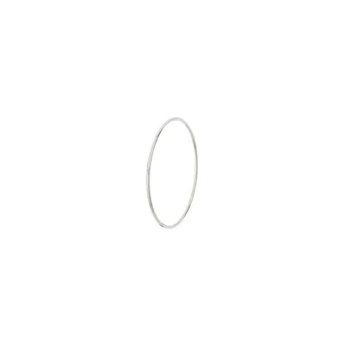 2 mm massiv BNH armring i sølv