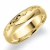 5 mm vielsesring i 9 karat guld