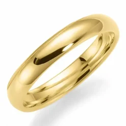 3,5 mm vielsesring i 9 karat guld