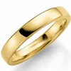 4 mm vielsesring i 9 karat guld