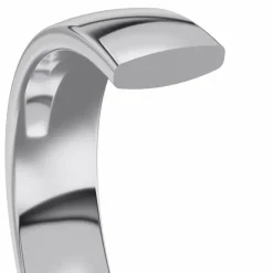 3 mm vielsesringe i 9 karat hvidguld 0,02 ct - sæt