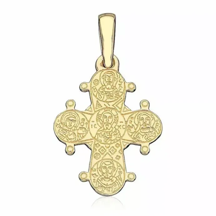 13 x 15 mm dagmarkors i 8 karat guld