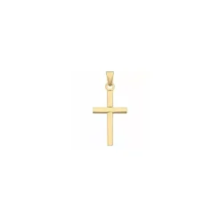 13 x 21 mm guld BNH kors i 14 karat guld
