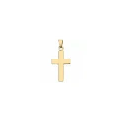 13 x 21 mm guld BNH kors i 14 karat guld
