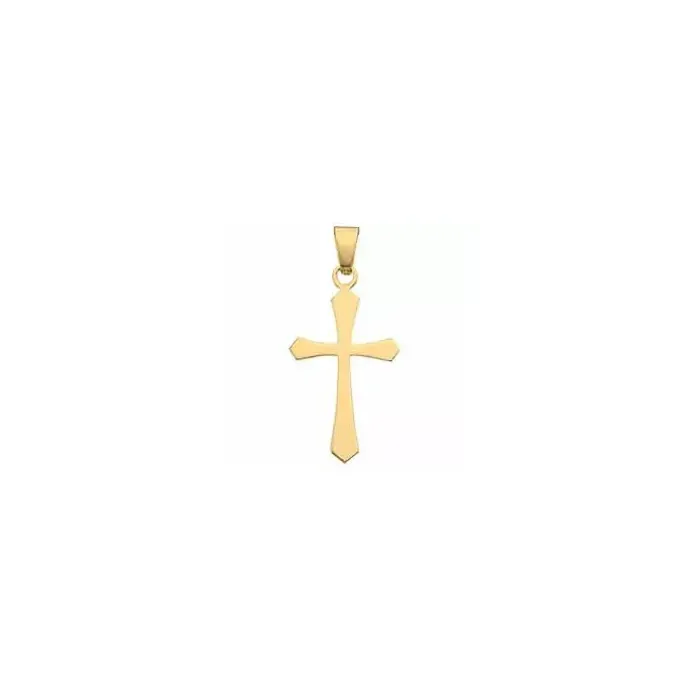 13 x 20 mm guld BNH kors i 8 karat guld