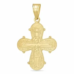 18 x 30 mm guld dagmarkors i 8 karat guld