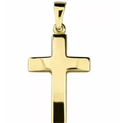 14 x 21 mm kors vedhæng i 8 karat guld
