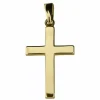 14 x 21 mm kors vedhæng i 8 karat guld