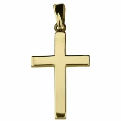14 x 21 mm kors vedhæng i 8 karat guld
