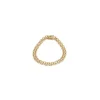 Armbånd i 14 karat guld 18,5 cm x 6,5 mm