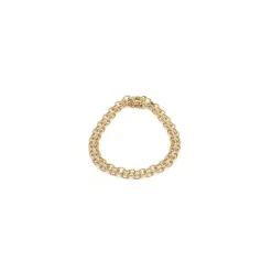 Armbånd i 14 karat guld 18,5 cm x 6,5 mm