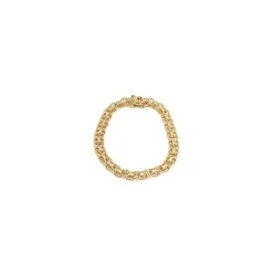 Armbånd i 14 karat guld 18,5 cm x 6,5 mm
