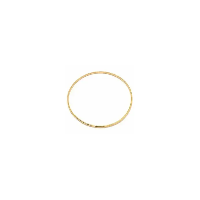 Armbånd i forgyldt sølv 65 mm x 65 mm x 2,0 mm