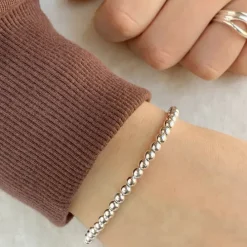 Armbånd i sølv 4,0 mm