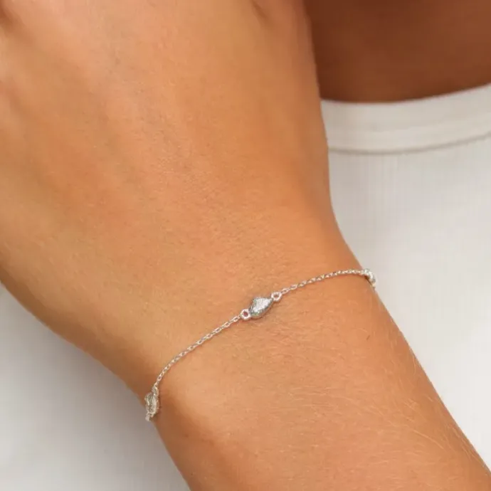 Armbånd i sølv 16 plus 3 cm x 3,75 mm