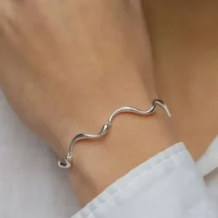 Armbånd i sølv x 6,0 mm
