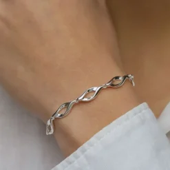 Armbånd i sølv x 6,5 mm
