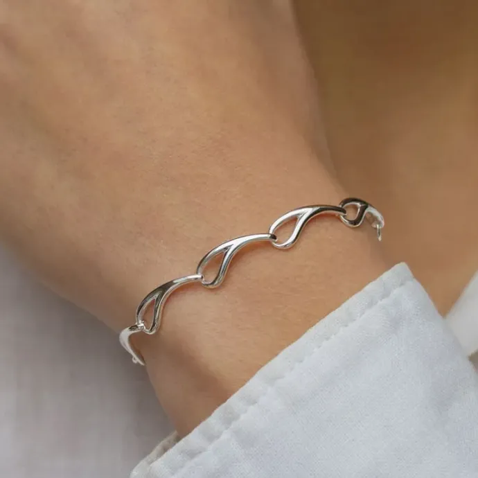 Armbånd i sølv x 5,8 mm