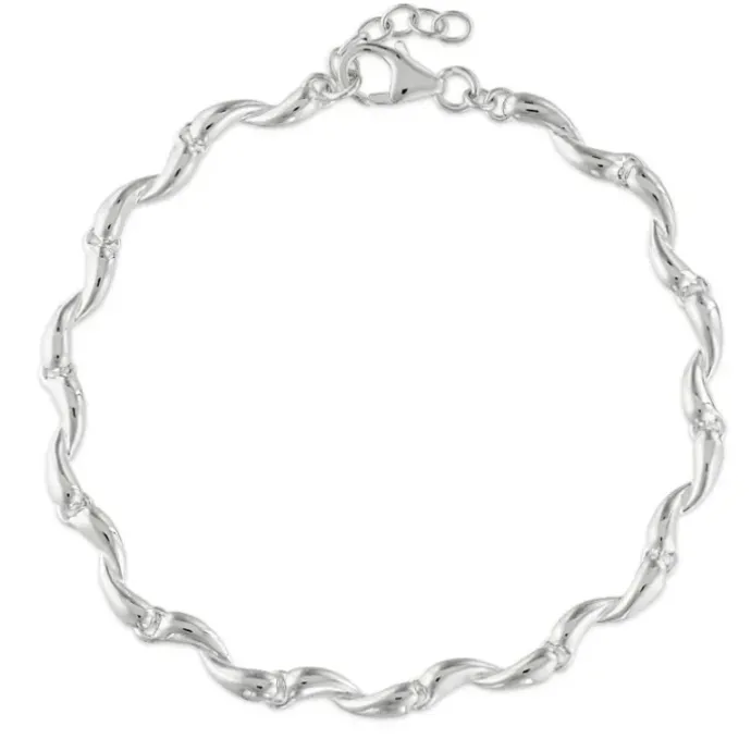 Armbånd i sølv x 4,3 mm