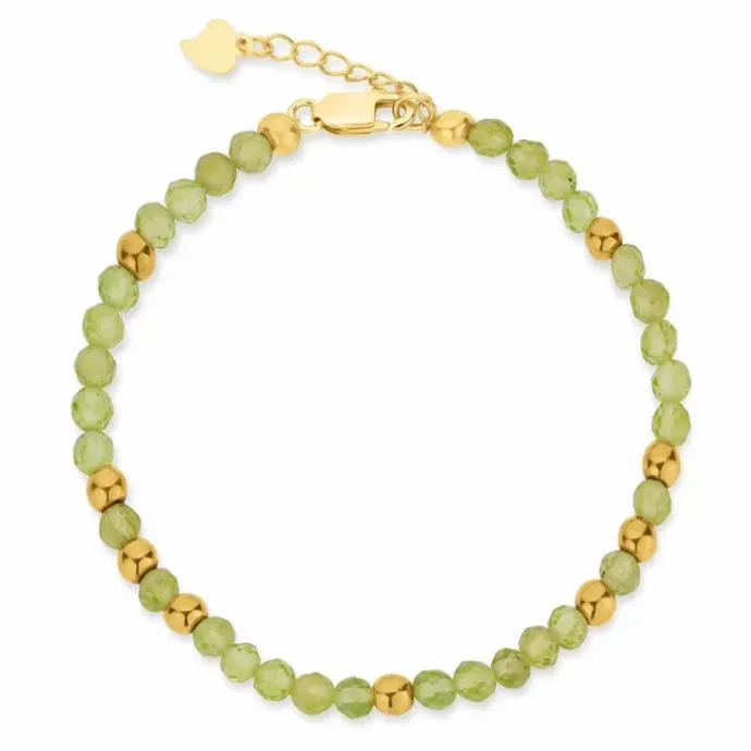 Armbånd med peridot
