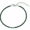 Armbånd med sten og 3 hematite.