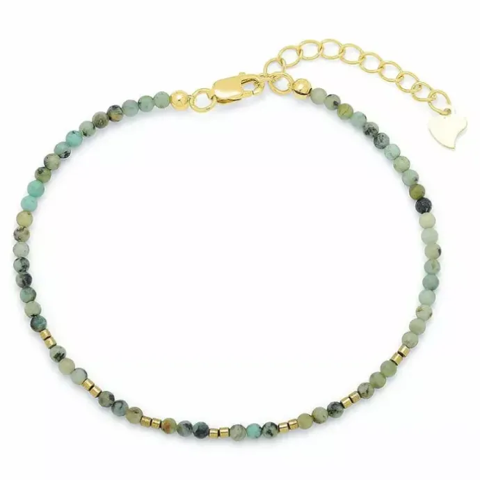 Armbånd med sten og hematite.