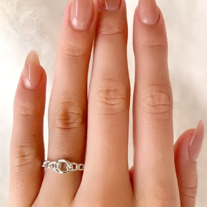Bismarck ring i sølv