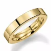 Blank 4 mm vielsesring i 9 karat guld