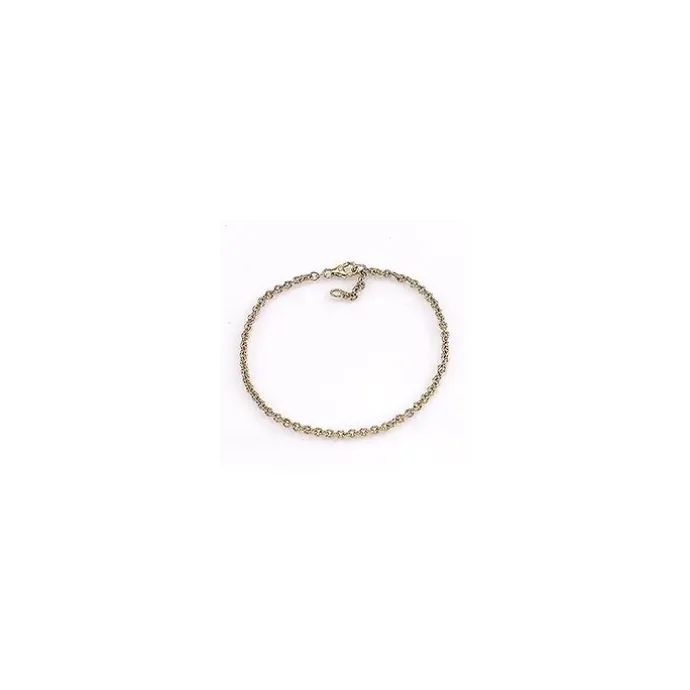 BNH ankelkæde i 14 karat guld 24-26 cm x 2,7 mm