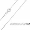 BNH Anker facet armbånd i sølv 18,5 cm x 1,1 mm