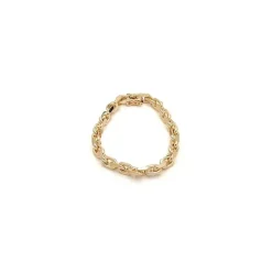 BNH Anker facet armbånd i 8 karat guld 23 cm x 7,0 mm