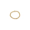 BNH Anker facet armbånd i 14 karat guld 21 cm x 5,0 mm