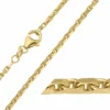 BNH Anker facet armbånd i 14 karat guld 17 cm x 2,0 mm