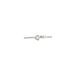 BNH Anker facet halskæde i 14 karat hvidguld 42 cm x 1,4 mm