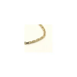 BNH Anker facet halskæde i 8 karat guld 50 cm x 1,4 mm