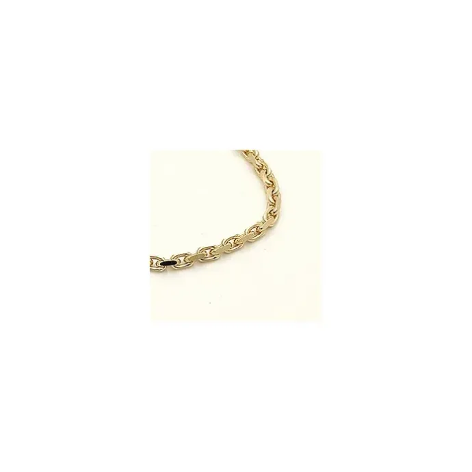 BNH Anker facet halskæde i 8 karat guld 45 cm x 1,4 mm