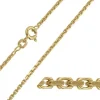 BNH Anker facet halskæde i 14 karat guld 70 cm x 1,6 mm