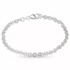 BNH anker rund armbånd i sølv 18,5 cm x 4,0 mm