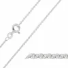BNH anker rund armbånd i sølv 17 cm x 1,5 mm