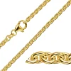BNH anker rund halskæde i 8 karat guld 40 cm x 2,3 mm