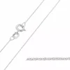 BNH anker rund halskæde i sølv 38 cm x 1,8 mm