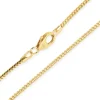 BNH bingo halskæde i 8 karat guld 40 cm x 1,3 mm