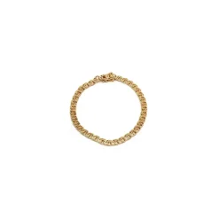 BNH bismarkarmbånd i 14 karat guld 21,0 cm x 6,1 mm