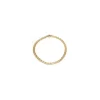 BNH bismarkarmbånd i 8 karat guld 18,5 cm x 3,5 mm