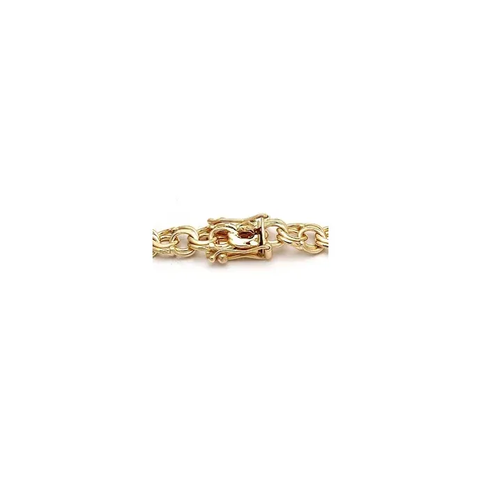 BNH bismarkarmbånd i 8 karat guld 18,5 cm x 6,1 mm