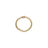 BNH bismarkarmbånd i 8 karat guld 17 cm x 6,1 mm